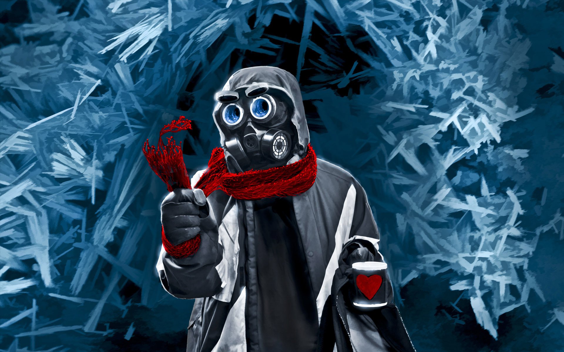 арт, Романтика Апокалипсиса, Alexiuss, Romantically Apocalyptic, Dastardly Scarf, art