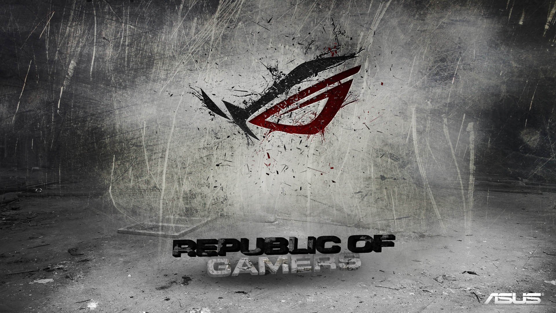 asus, republic of gamers, logo