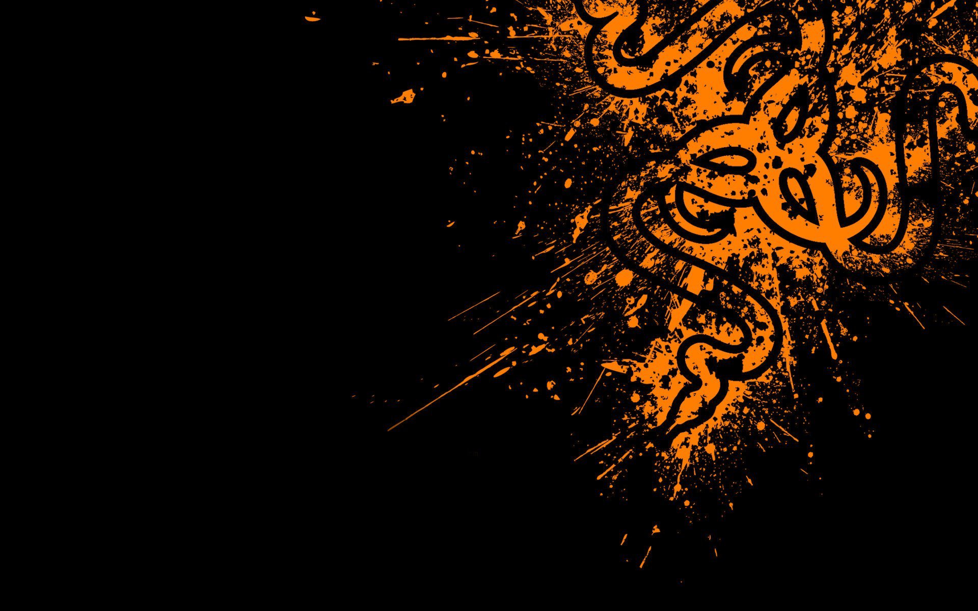 Orange, Razer, Logo