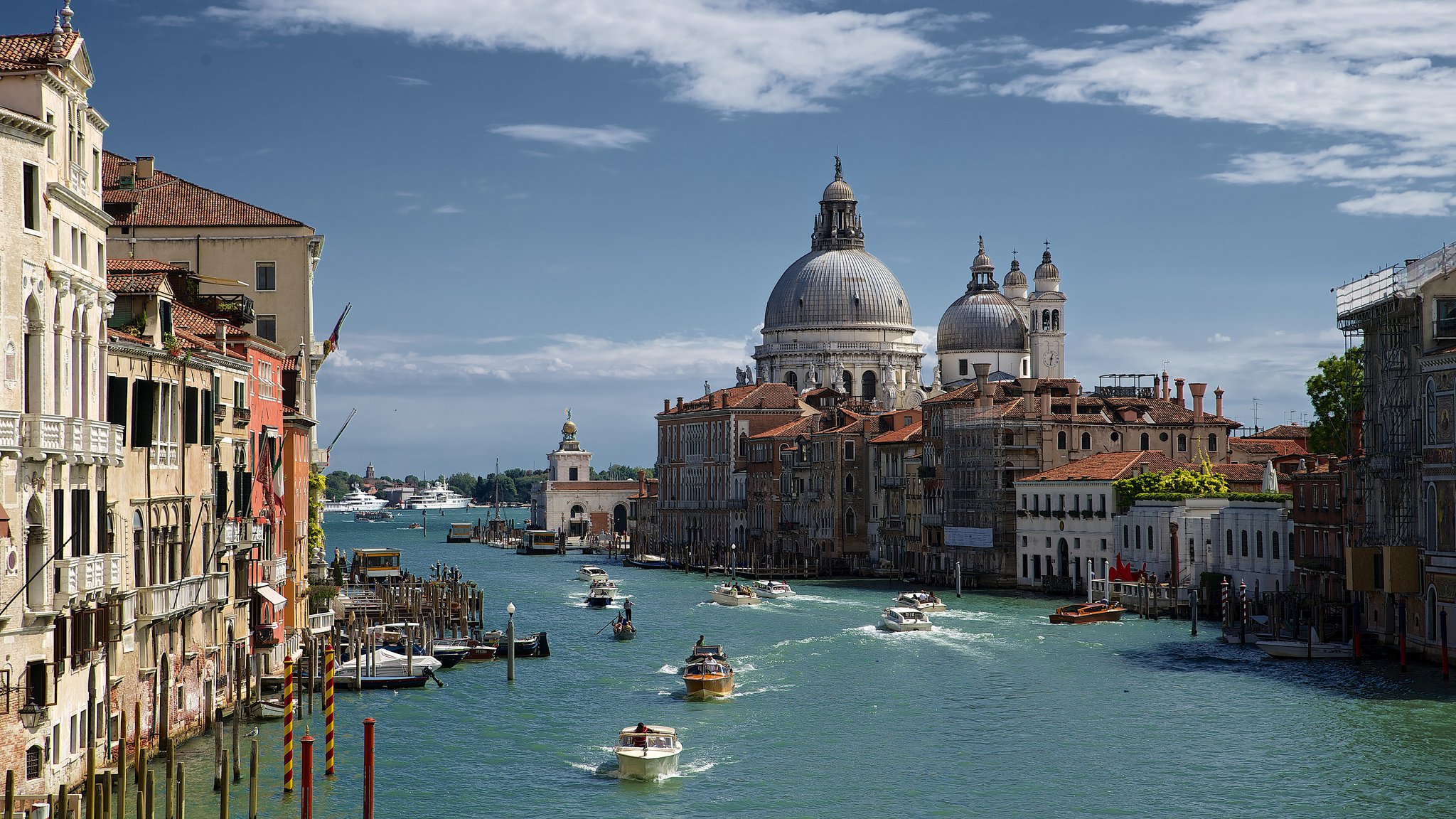 лодки, Венеция, Canal Grande