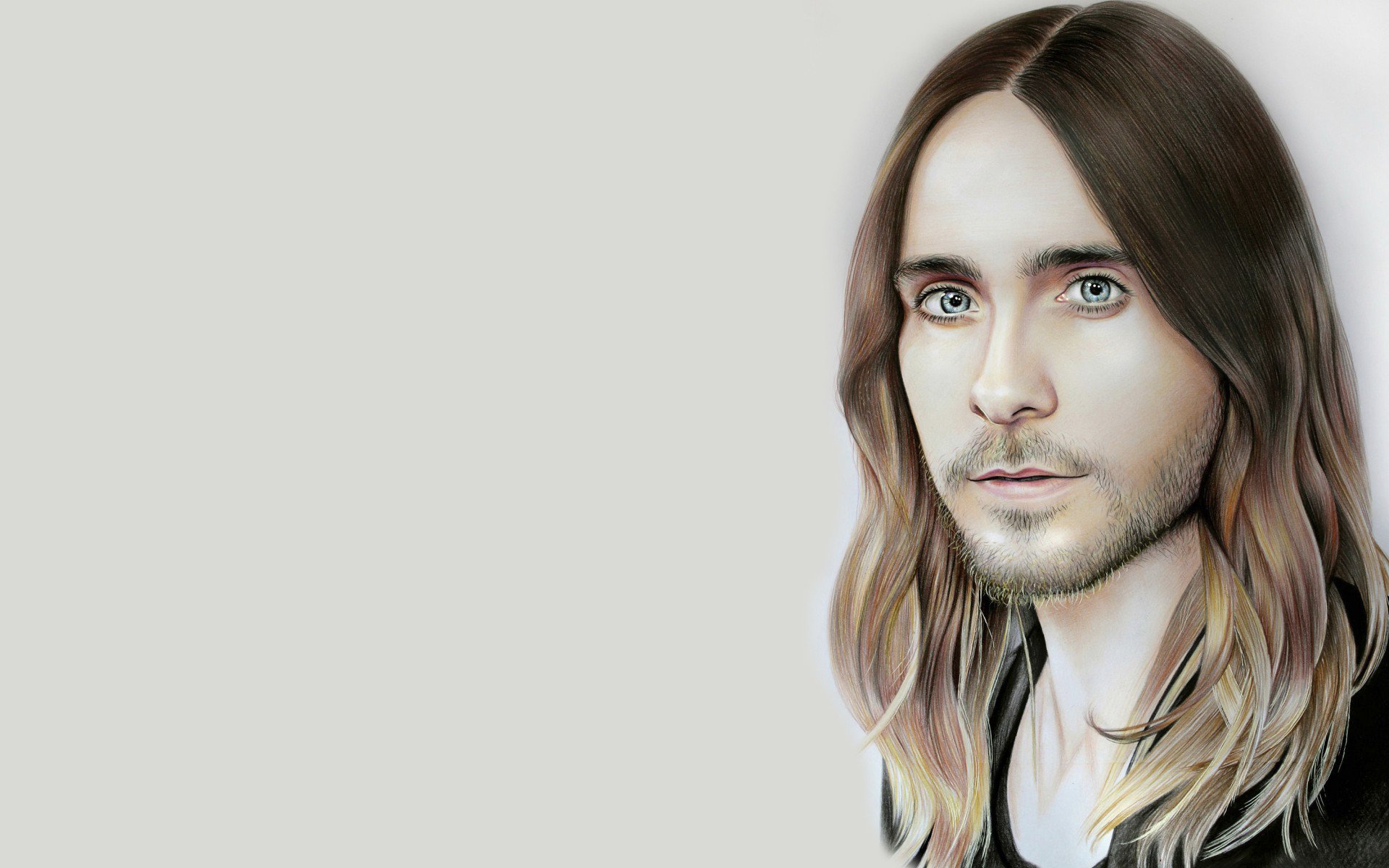 портрет, рисунок, Jared Leto