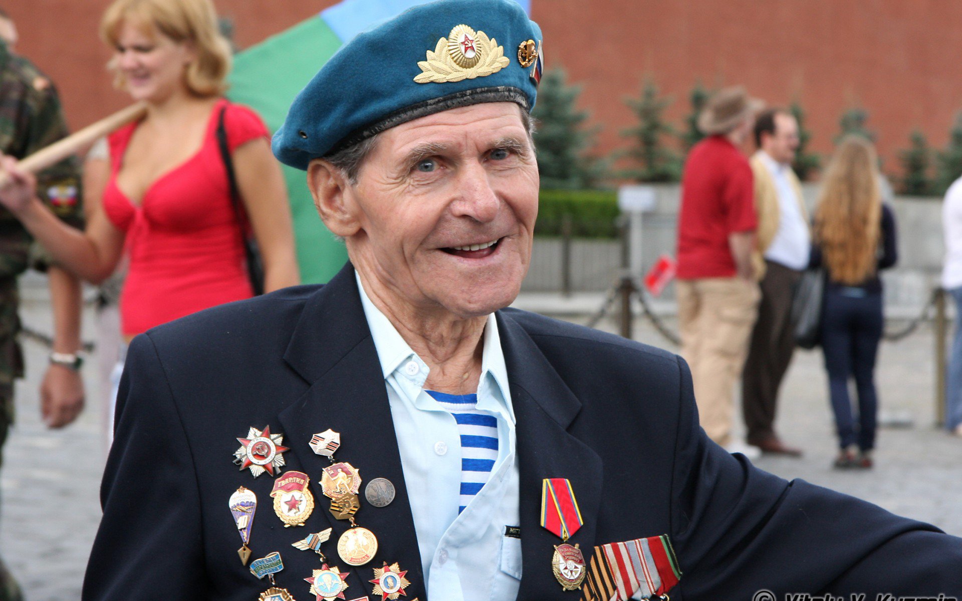 ветеран, день победы, красная площадь, герой, 9 мая, Великой Отечественной Войны