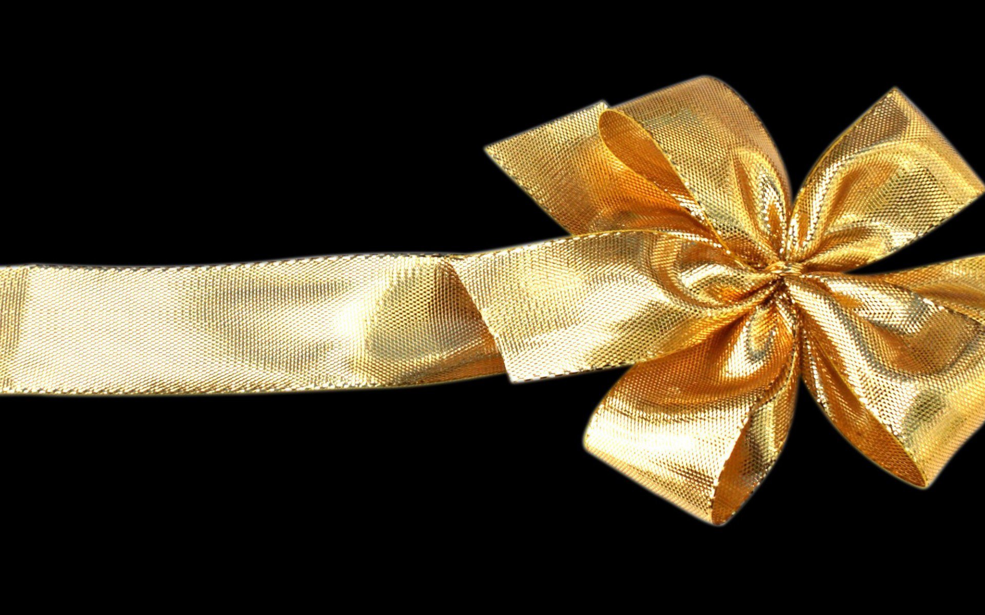 праздник, Christmas, бантик, черный фон