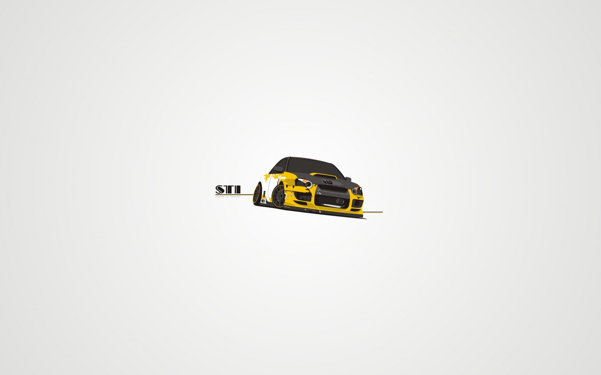 vector, slip, japan, art, Subaru, tuning, style, STI