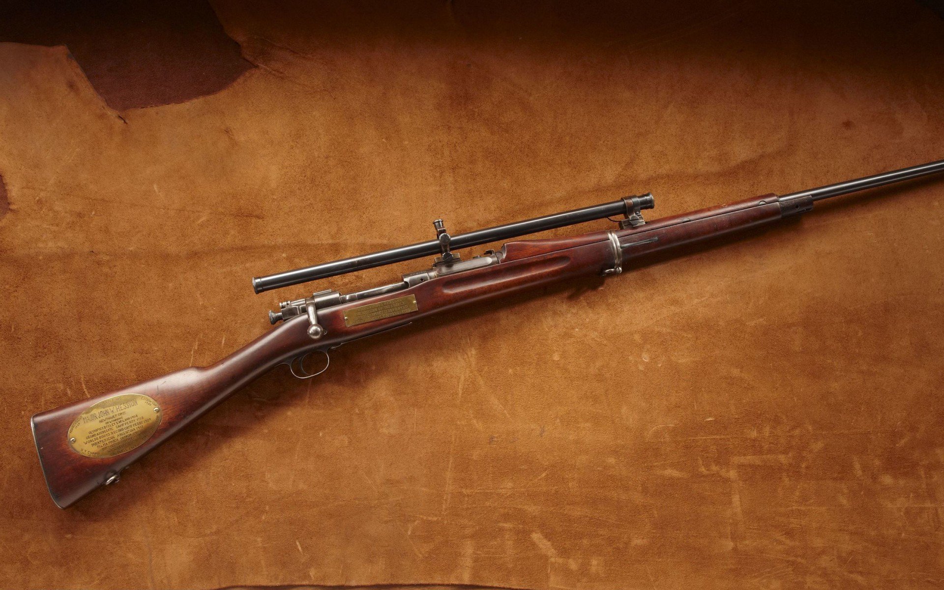 Springfield, фон, винтовка, rifle