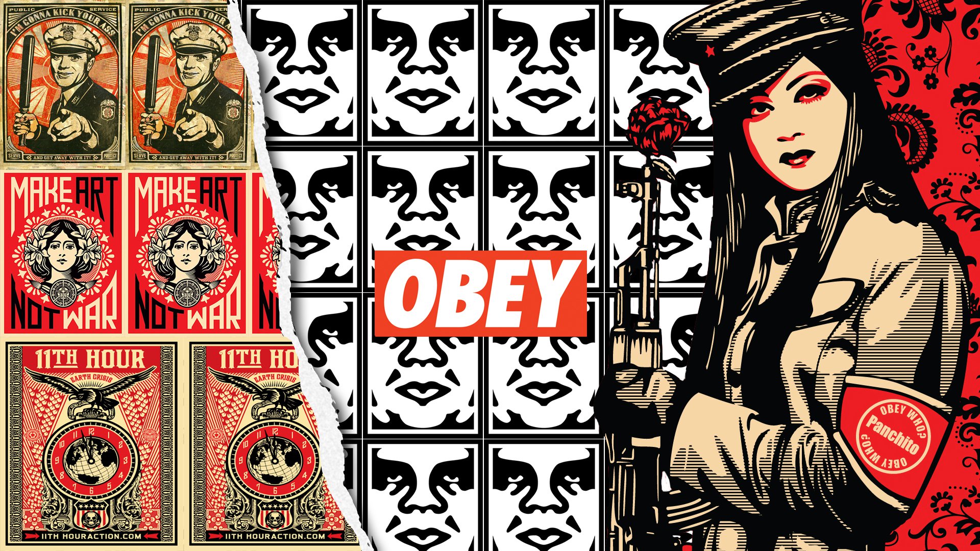 стиль, obey, китаянка