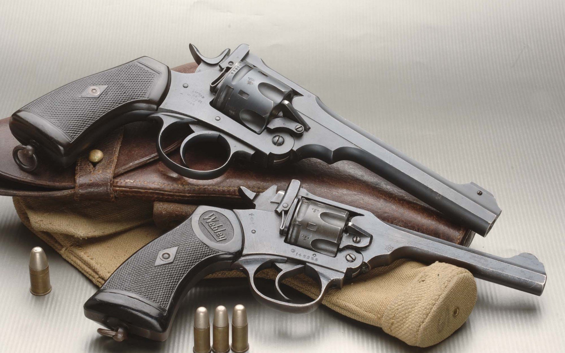 кобура, Revolver, патроны, револьвер, 2 штуки, Webley & Scott Mark IV