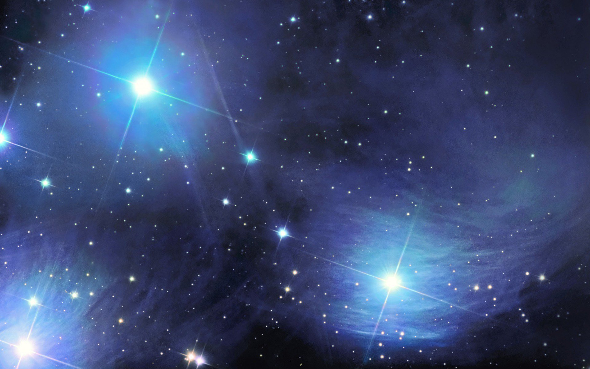 IC 349б, космос, туманность, Merope nebulae, Tempel's Nebula, NGC 1435