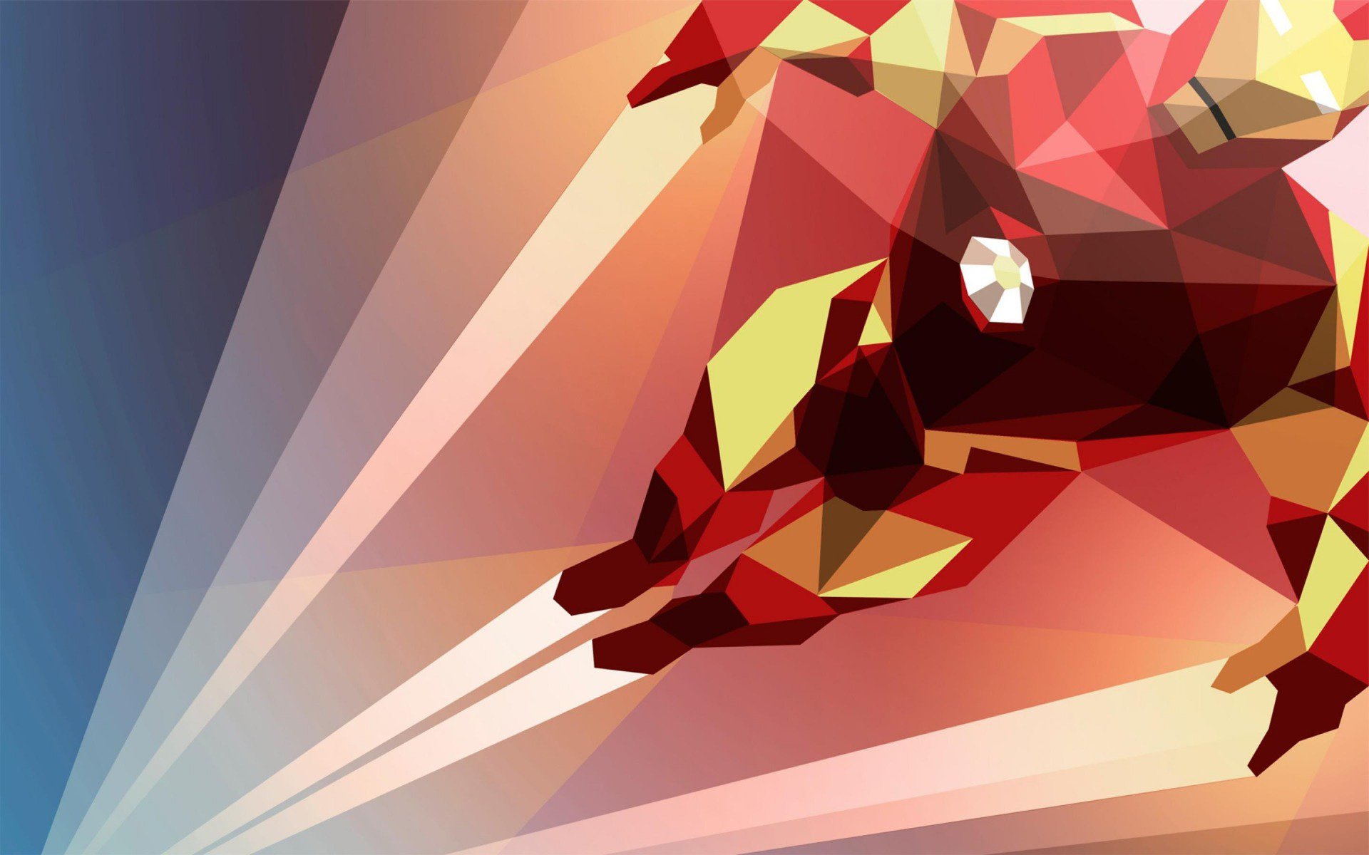 железный, арт, ironman, человек, art