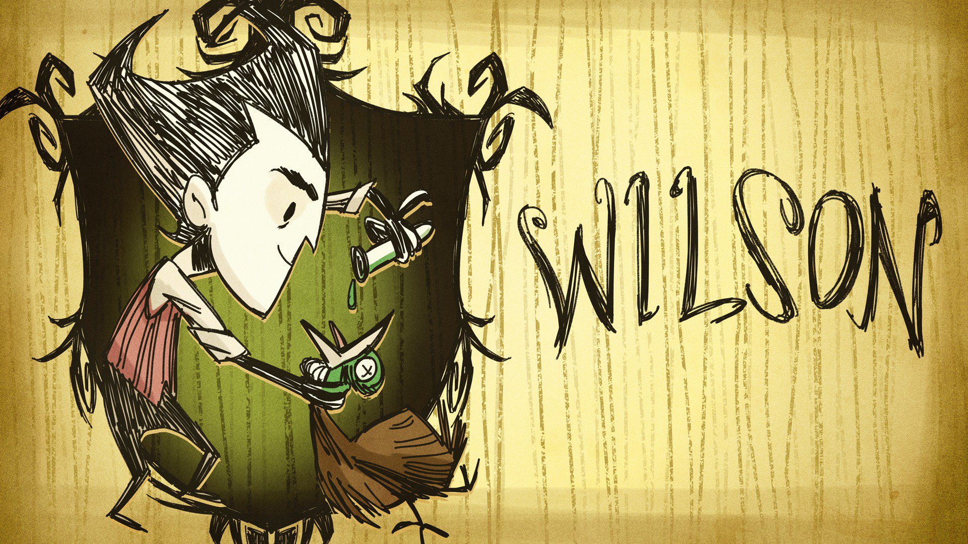 Don't starve, игра, Wilson, Не голодай