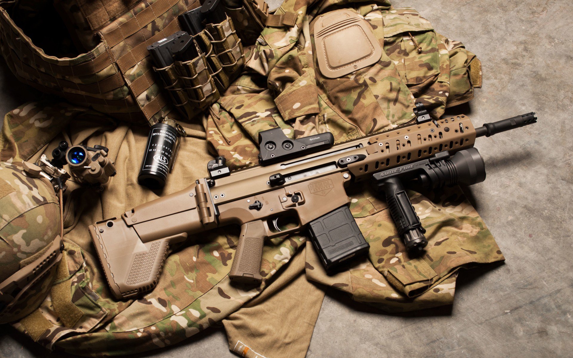 штурмовая винтовка, SR25, M110, SCAR25, MK11