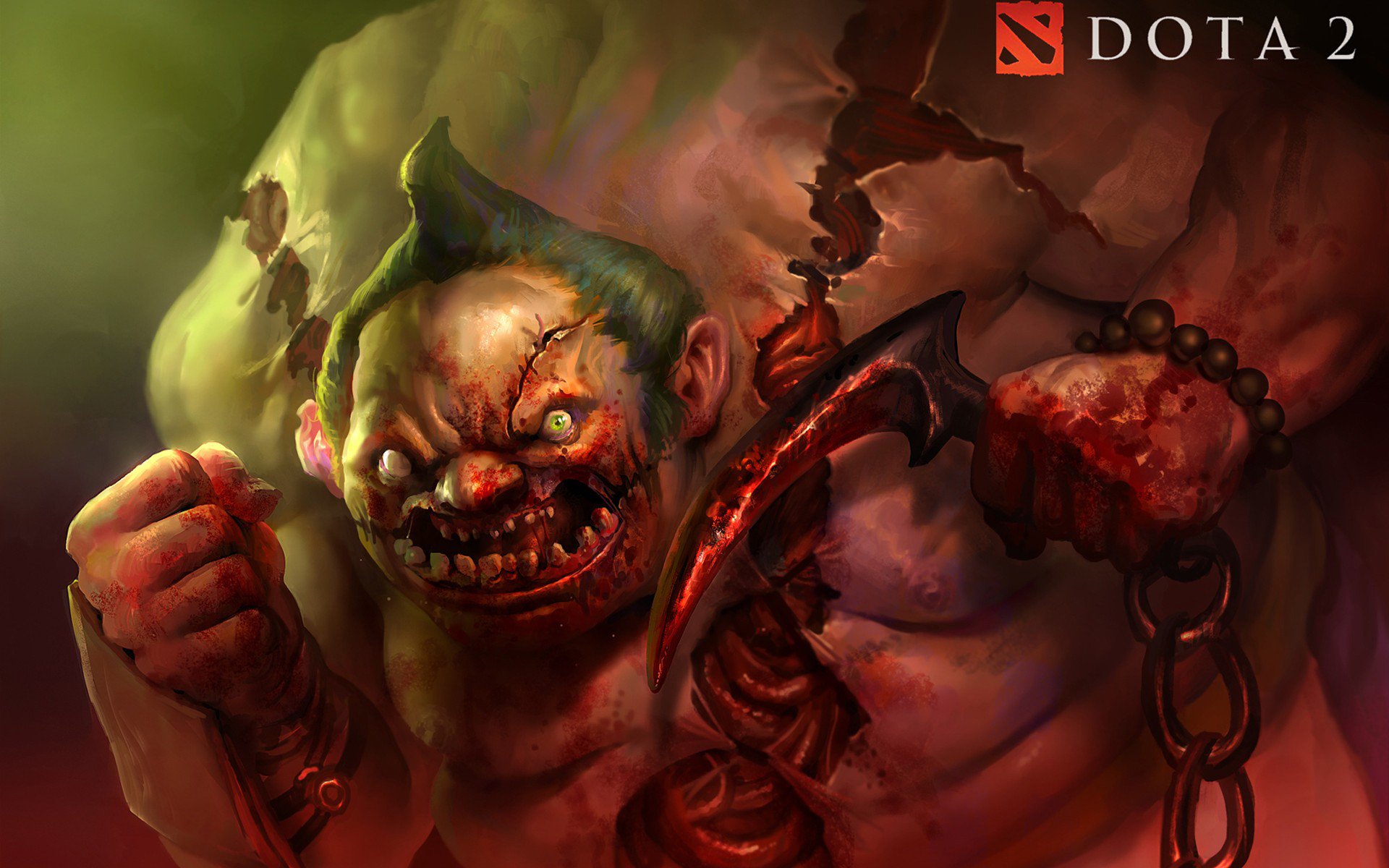 пудж, мясник, dota 2, butcher
