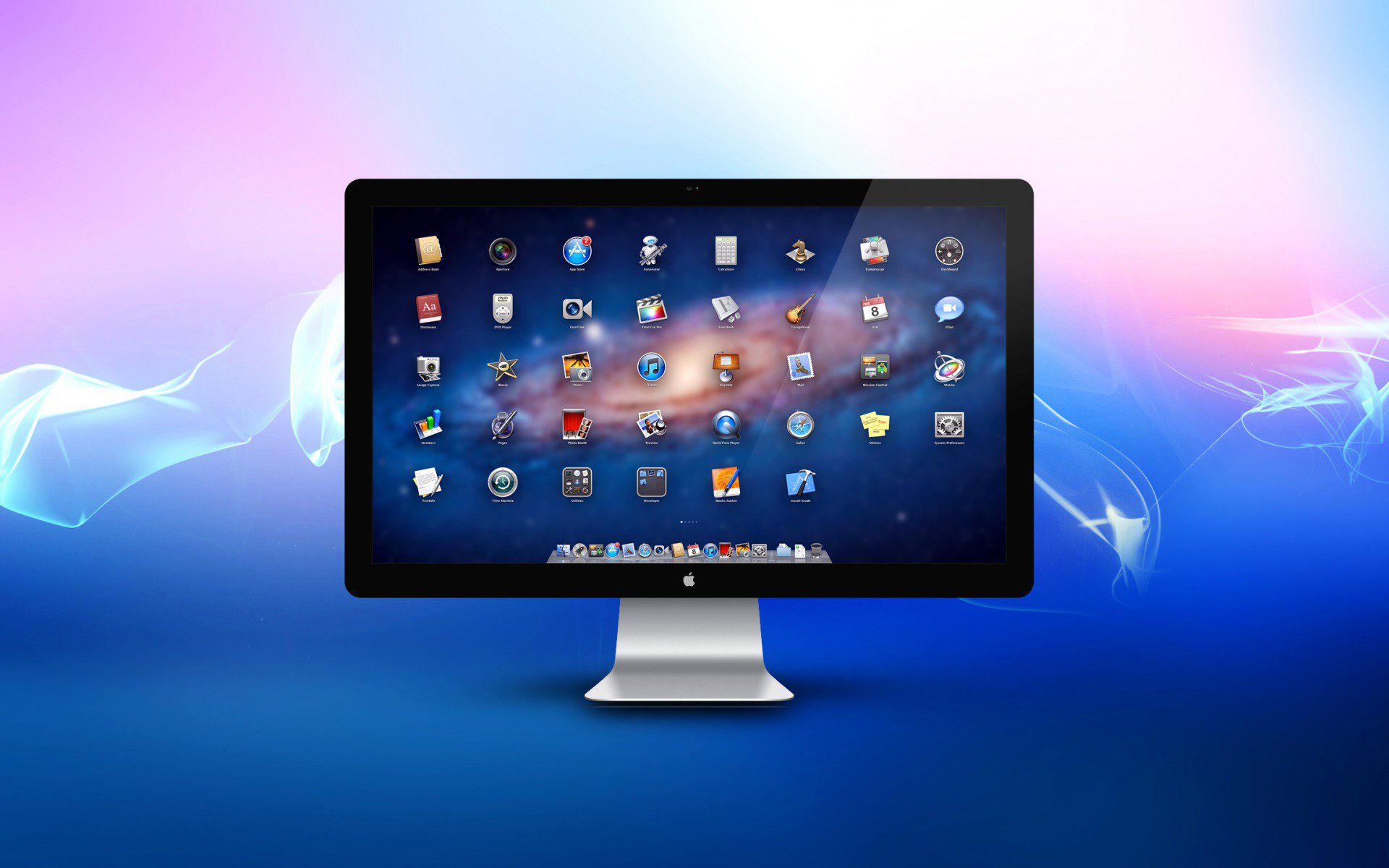 моник, 27", monitor, apple