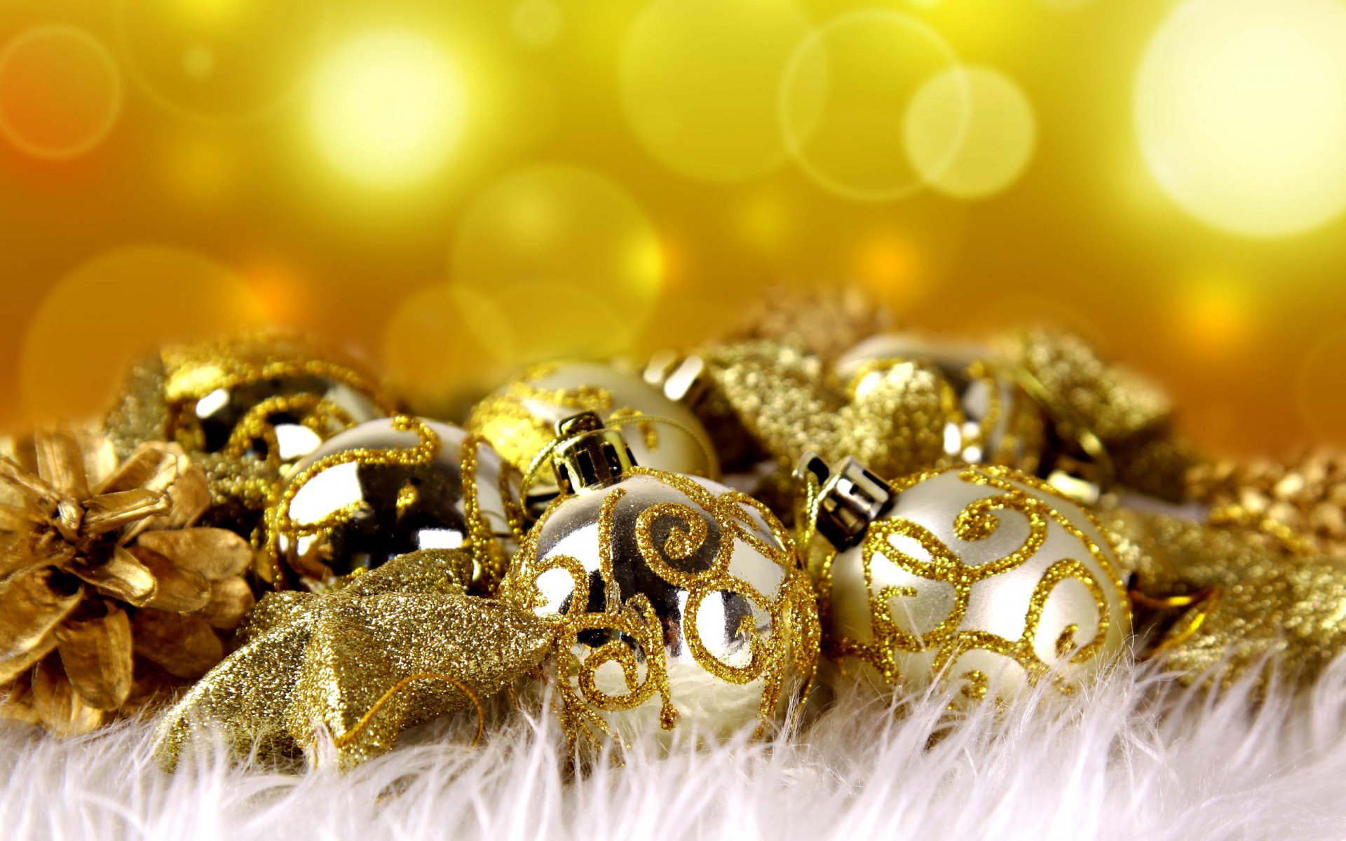 balls, golden balls, шары, праздник