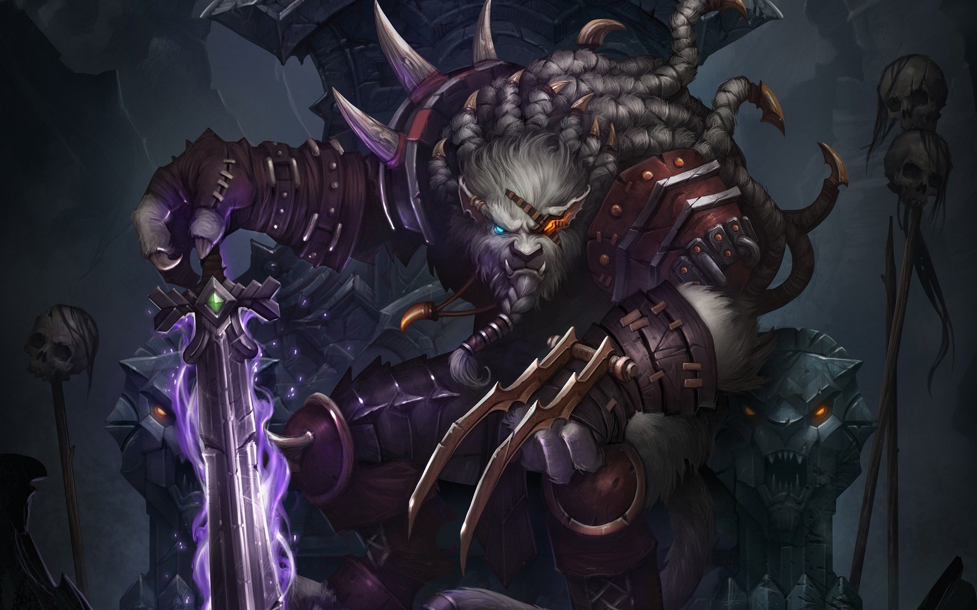 трон, волк, rengar, меч