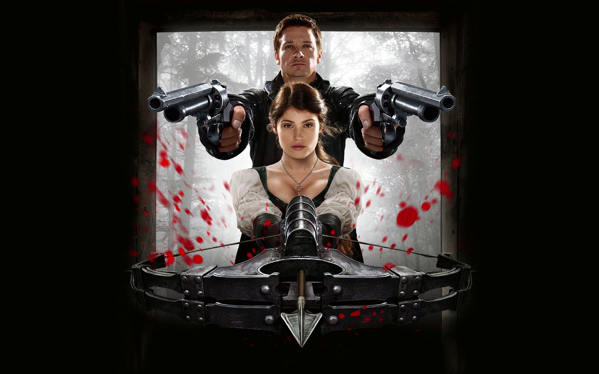 охотники на ведьм, оружие, стволы, gemma arterton
