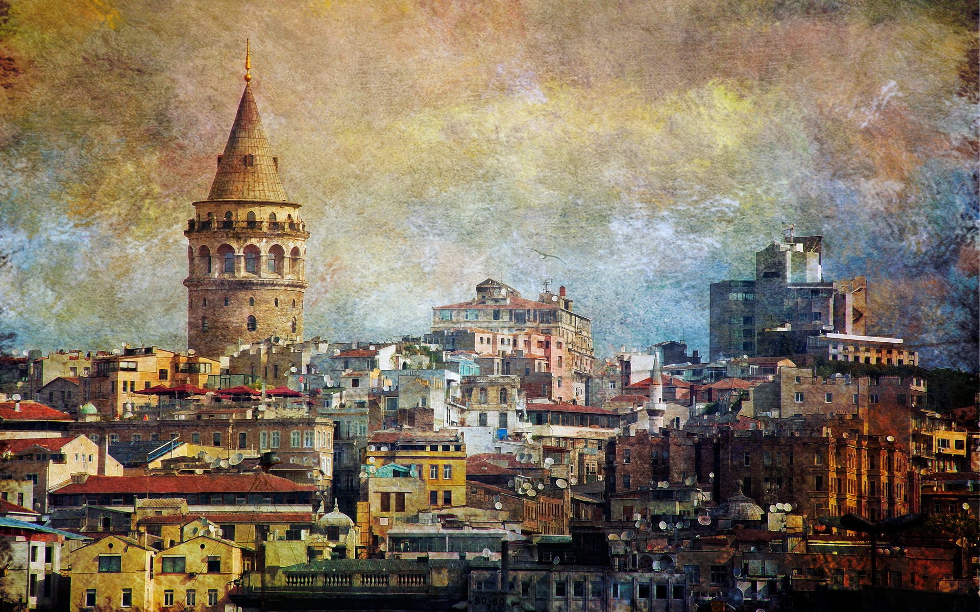 здания, стиль, istanbul, город