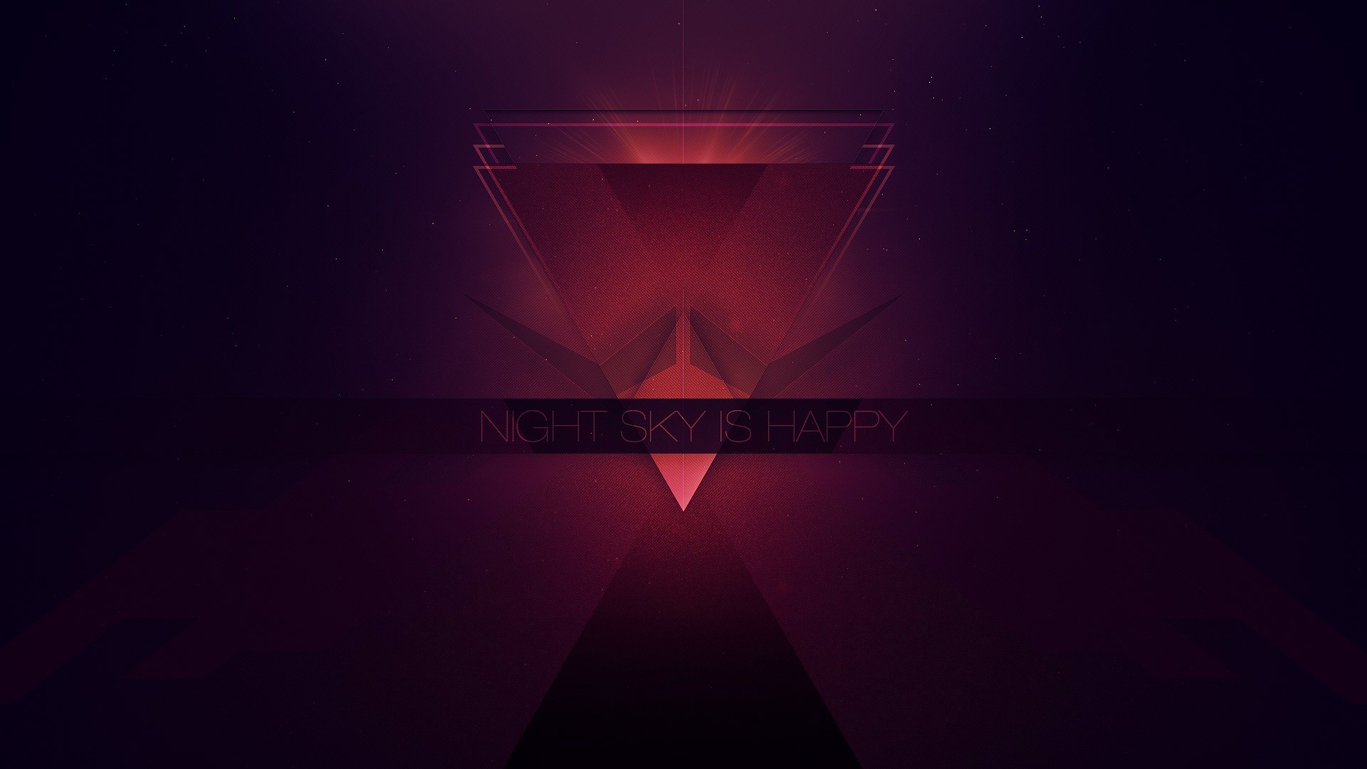 night sky is happy, треугольник, wmill