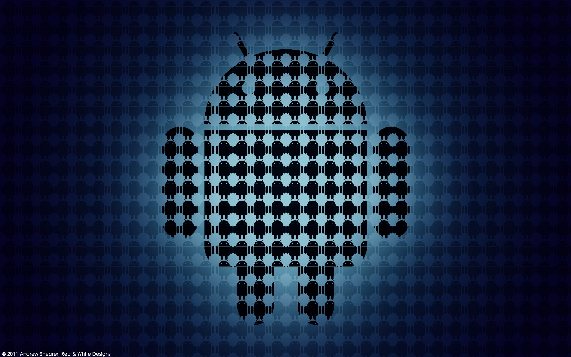 android, текстурка, os, куча роботов