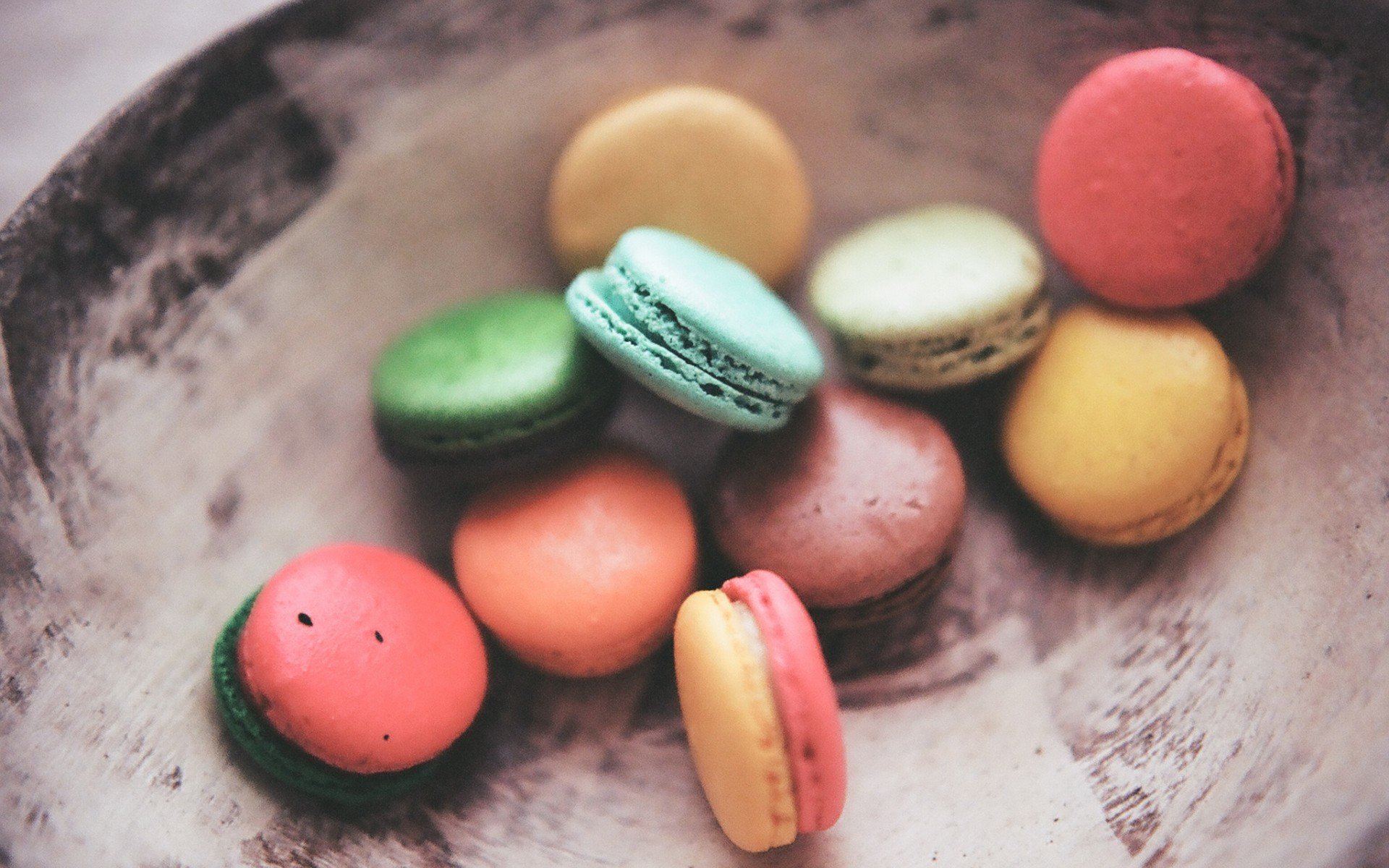 macarons, macaroons, еда, десерт