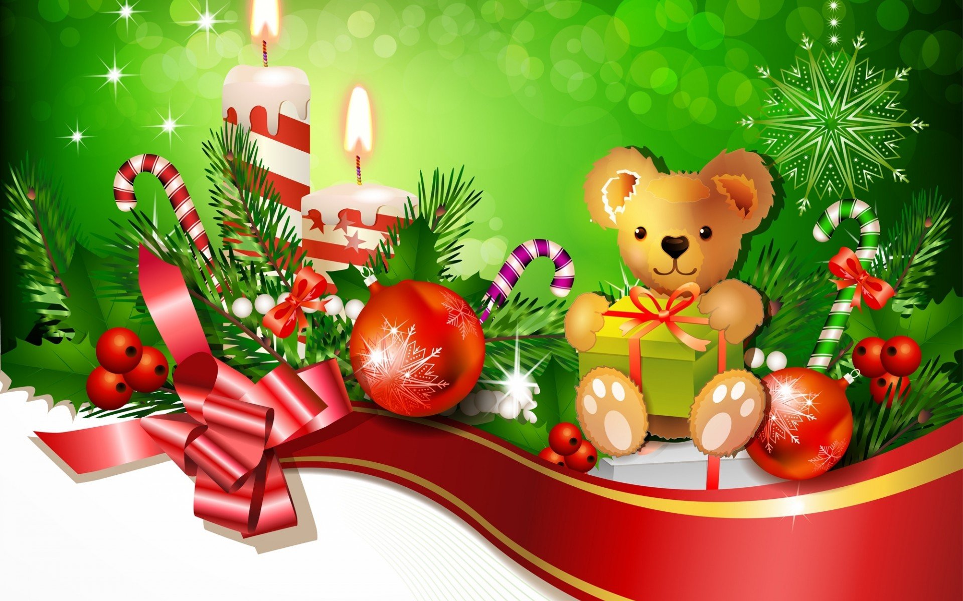 christmas, праздник, new year, украшения