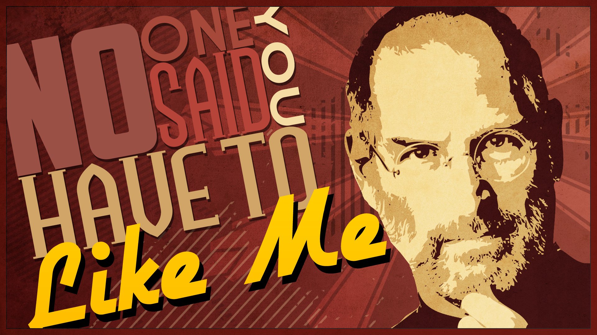 стив джобс, steve jobs, надписи, like me