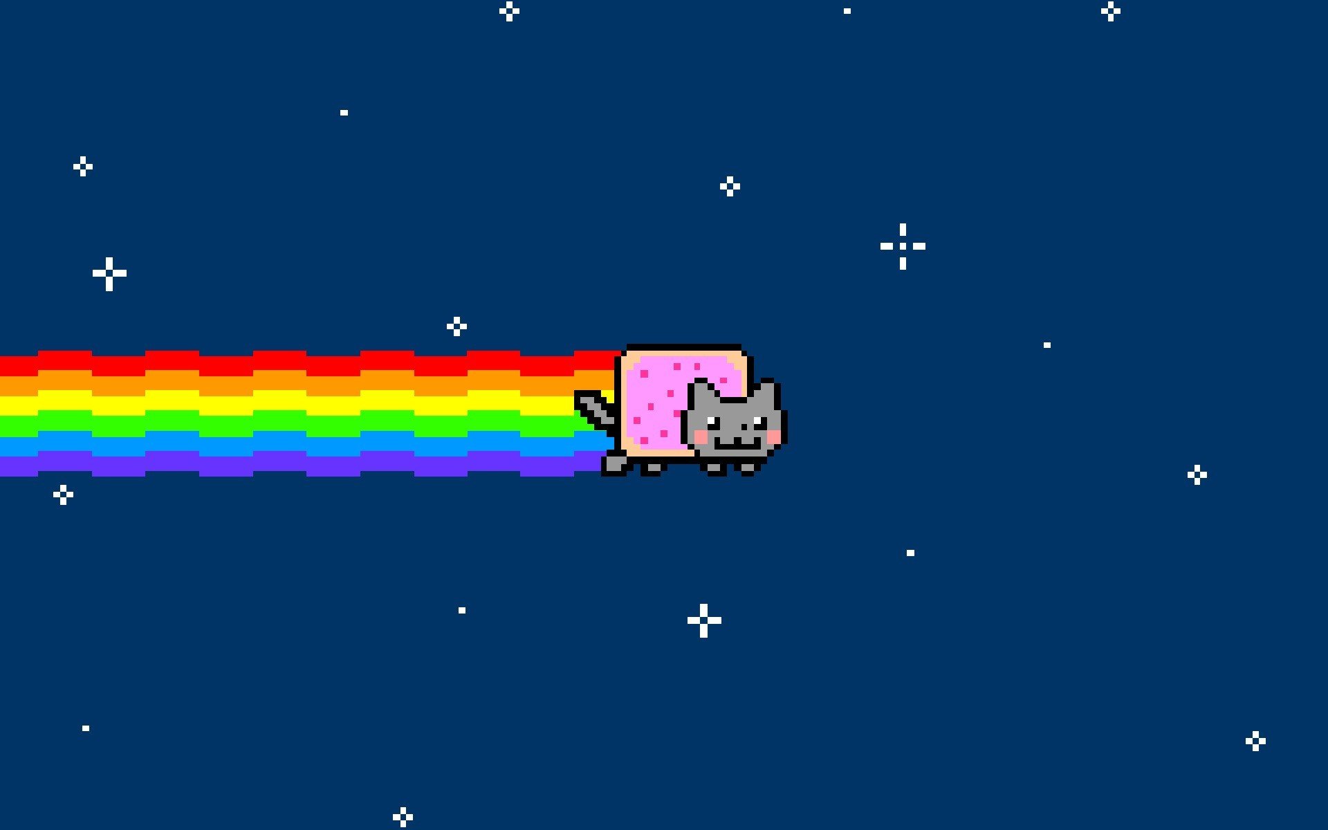 nyan, nyan-cat, психодел