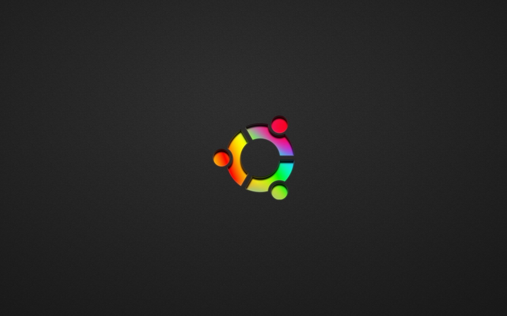 ubuntu  colored, минимализм