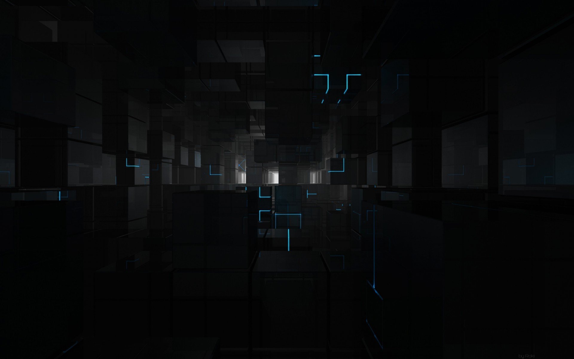 блестящие, tron legacy, квадраты