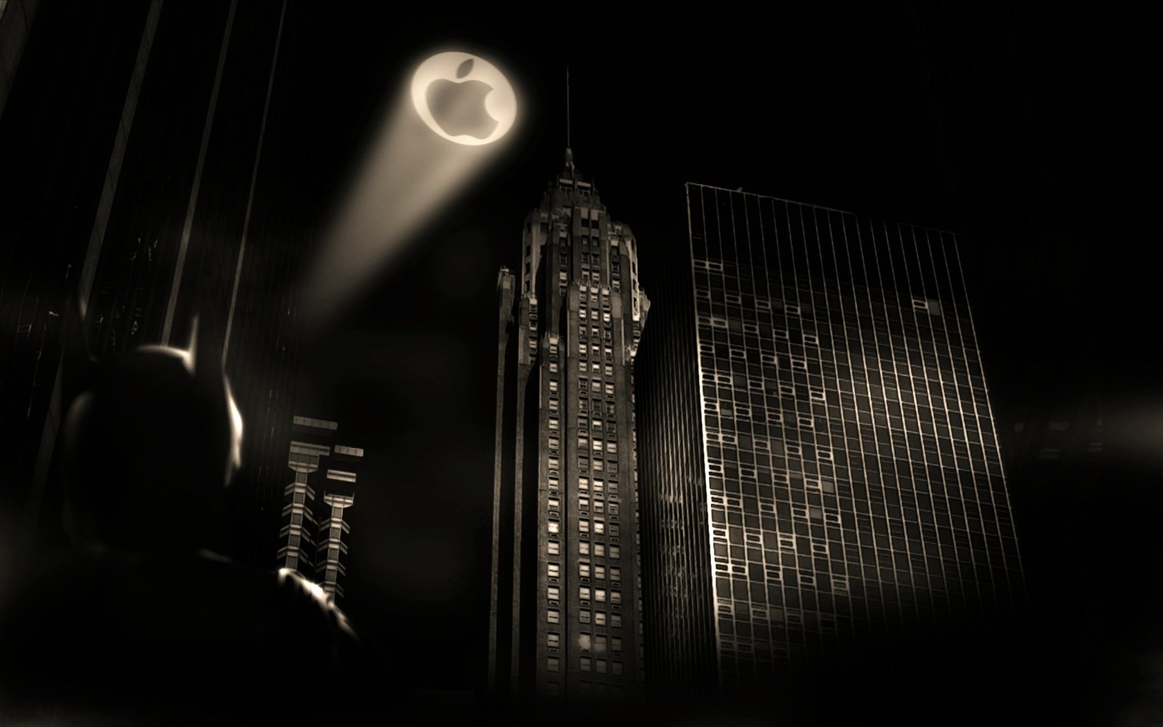 apple, batman, яблоко, mac