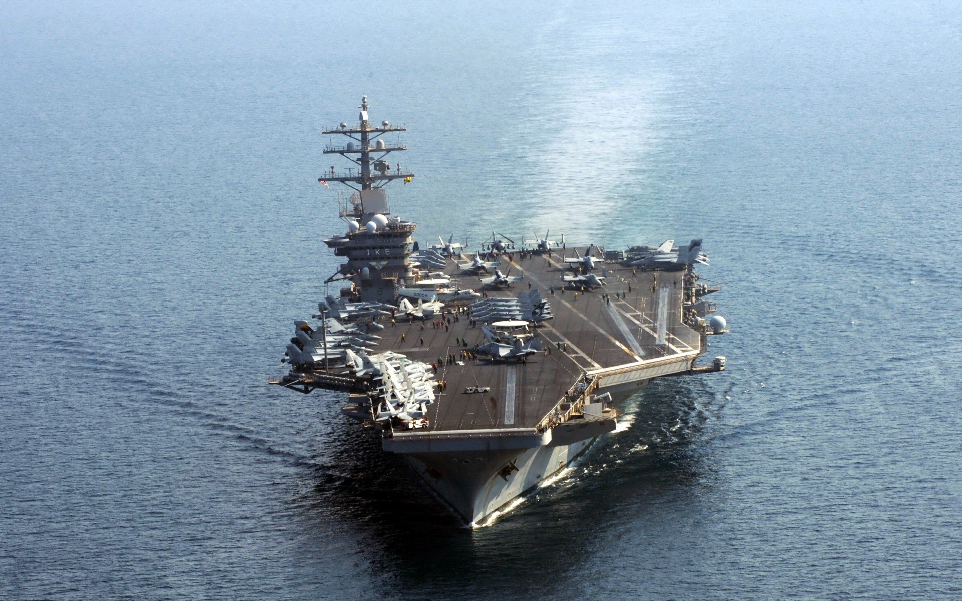авианосец, uss dwight d. eisenhower, оружие
