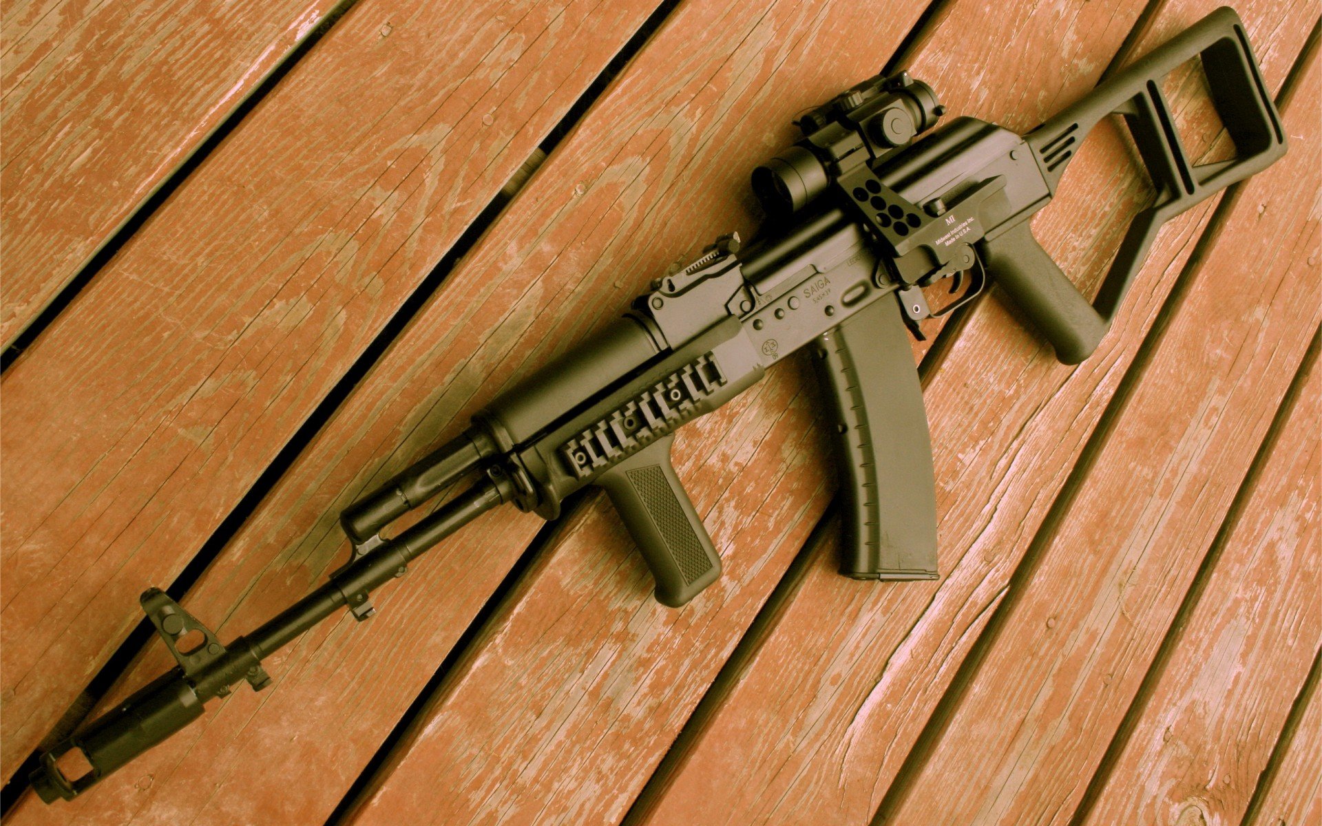 фон, оружие, автомат, sgl31-61 (ak-74)