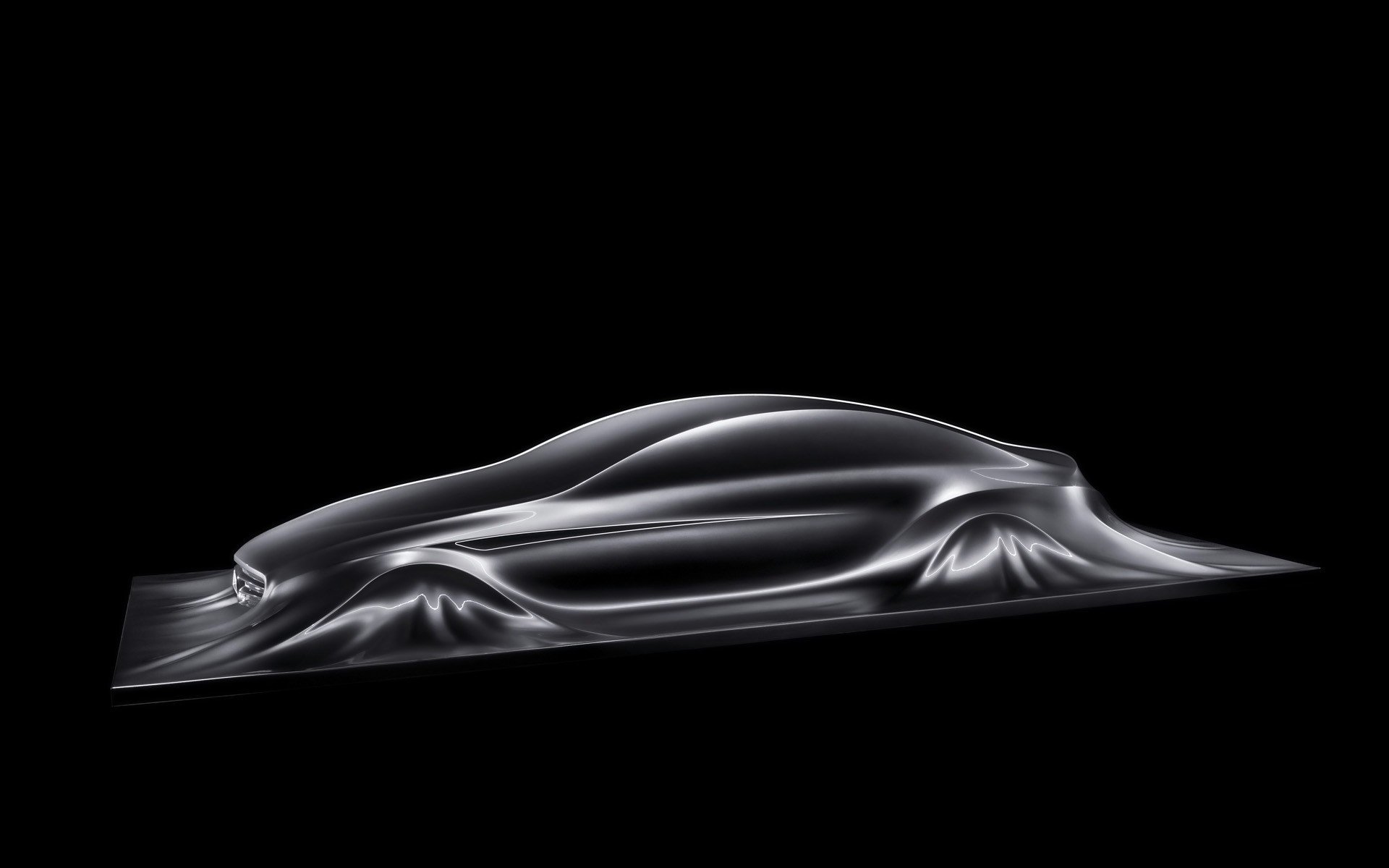 mercedes-benz, контур, ткань