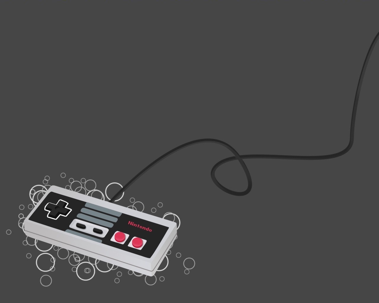джойстик, вектор, nintendo, серый