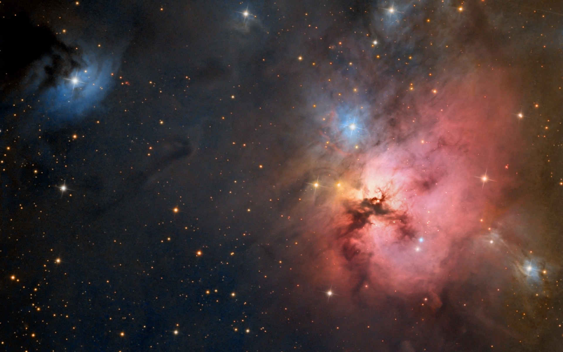туманность, персей, ngc 1579