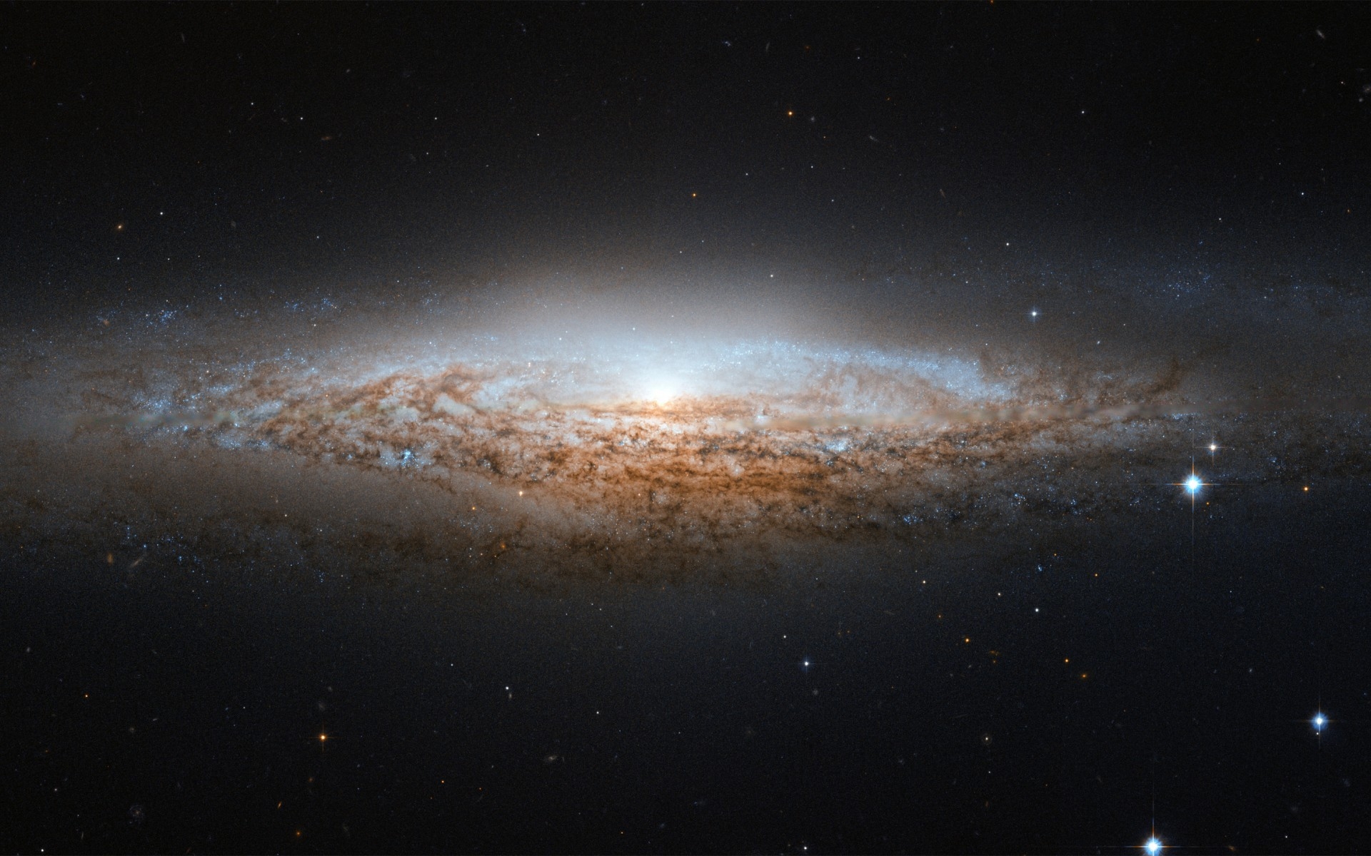 ngc 2683, звезды, галактика