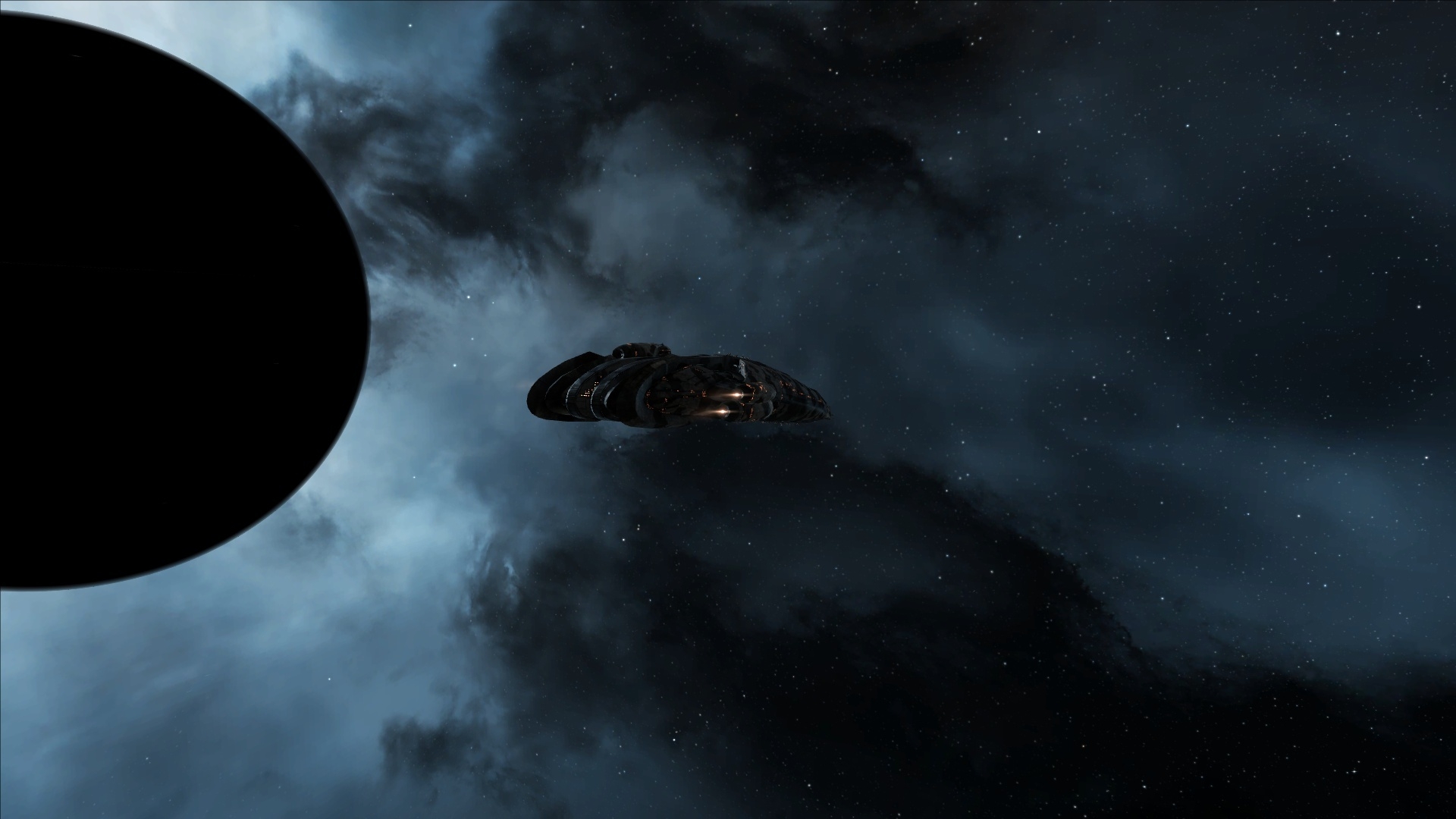 космос, туманность, eve online