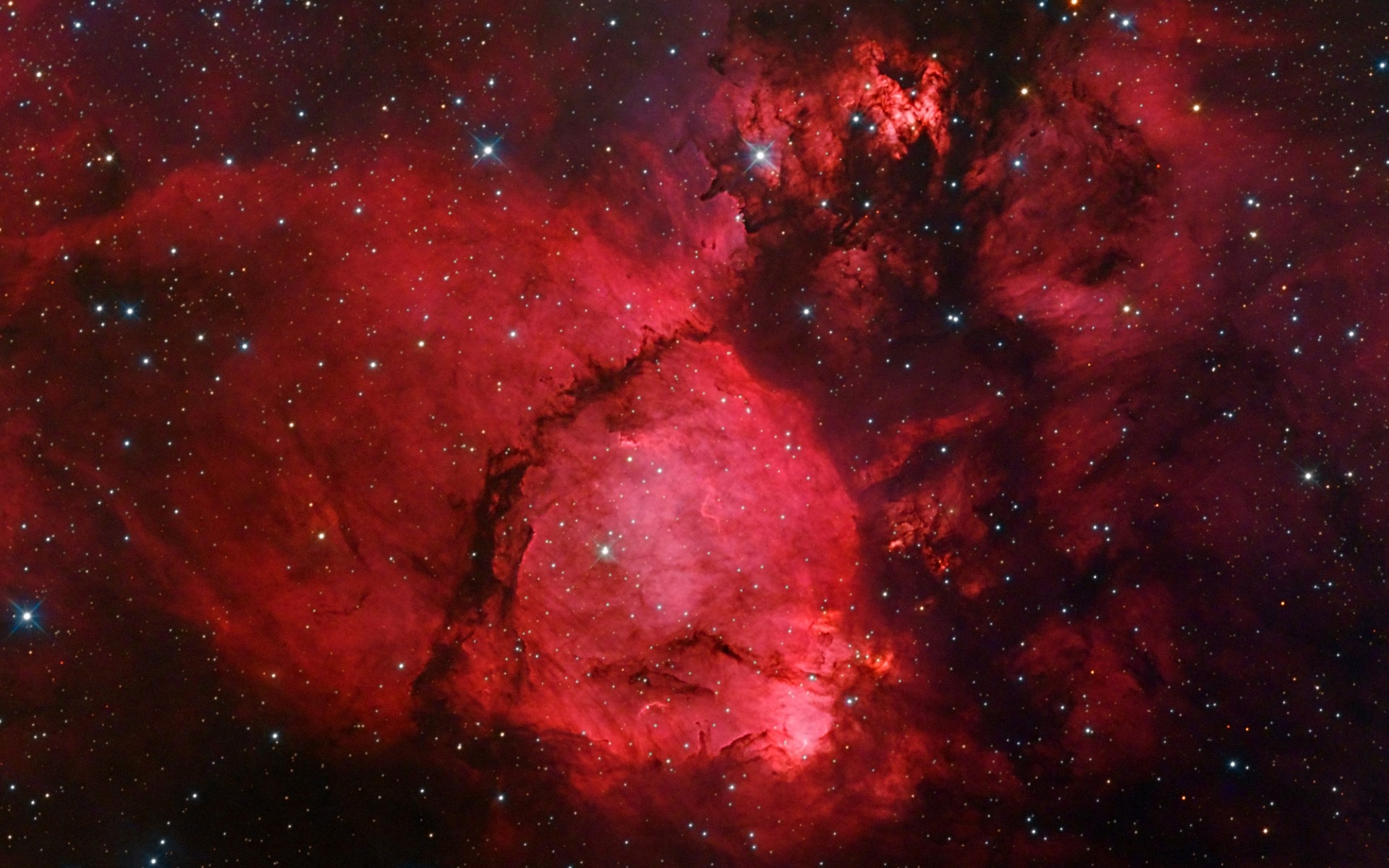 туманность, ic 1795 nebula, ic 1795, кассиопея
