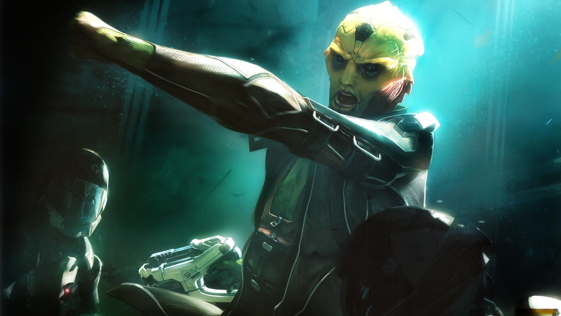 thane krios, mass effect, тейн криос, м5 фаланга