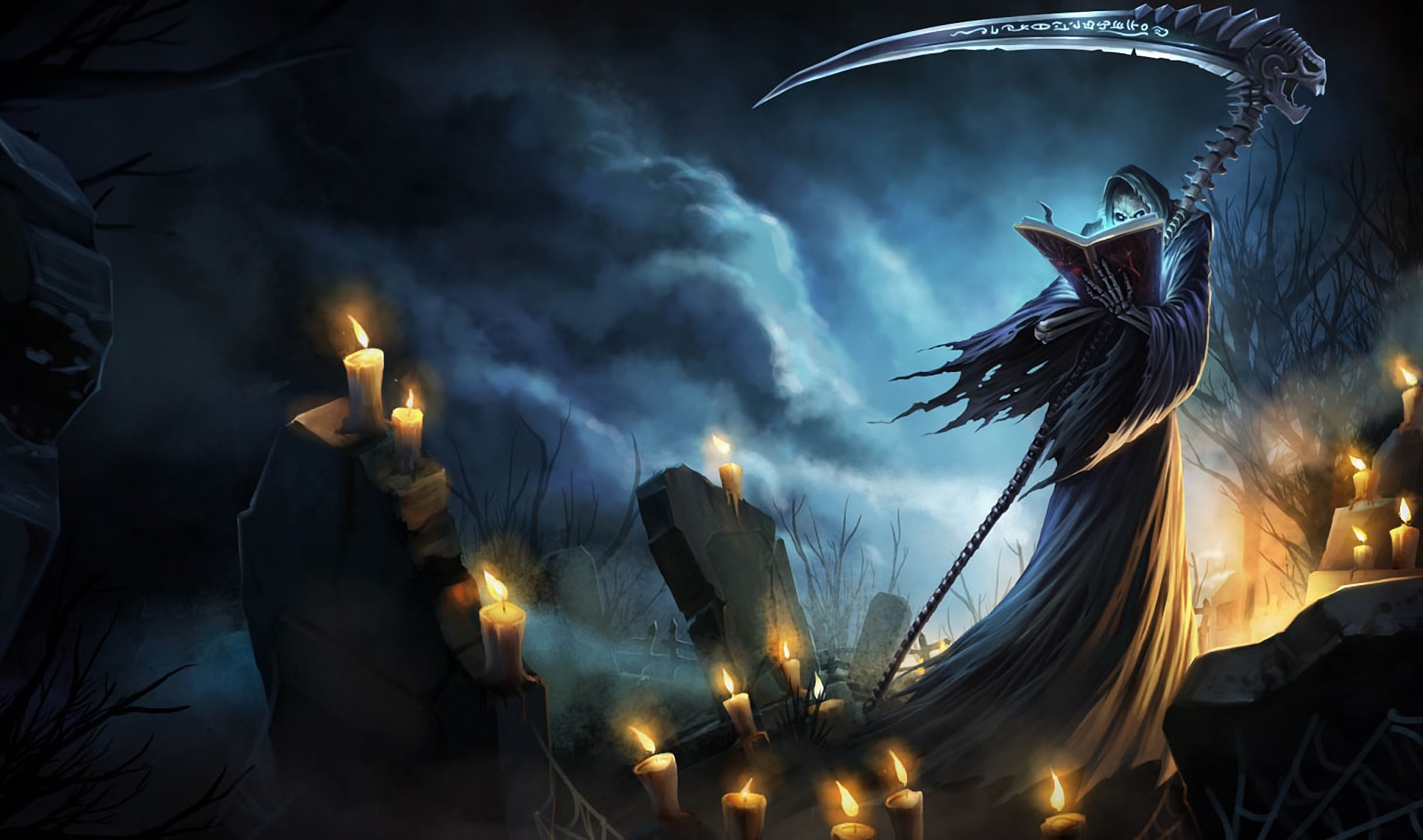смерть, karthus, league of legends, заклинание
