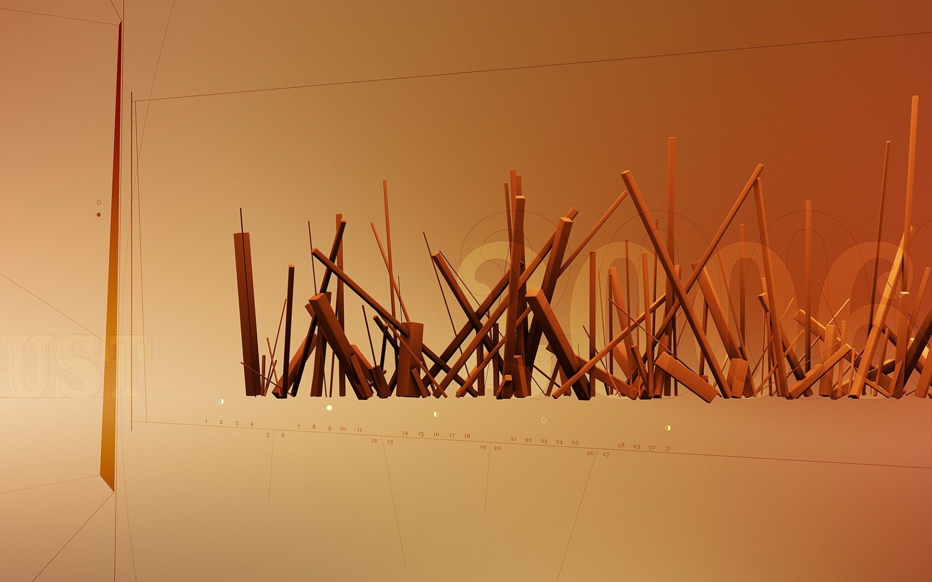 линии, палочки, 2006