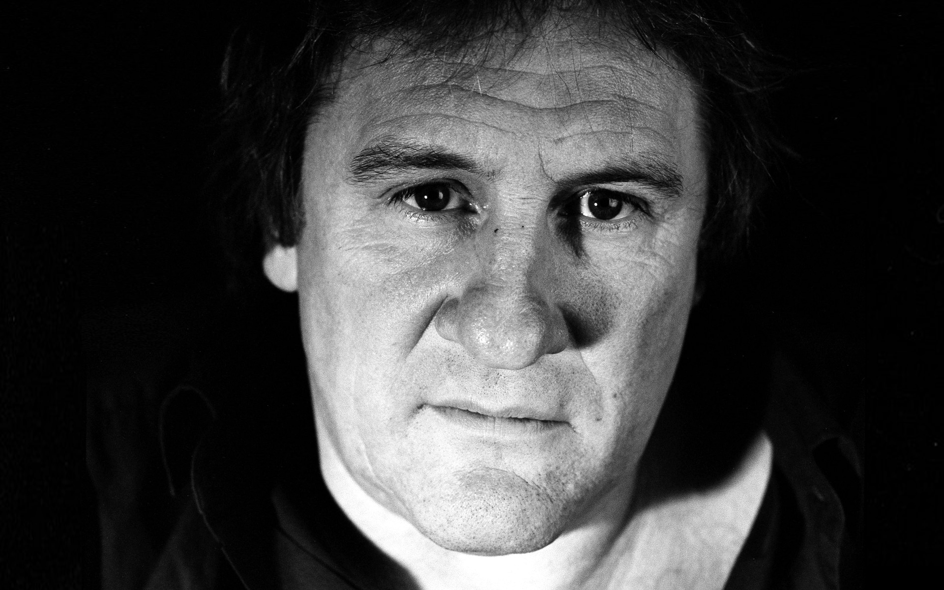 чб, актёр, gеrard xavier marcel depardieu, жерар депардьё