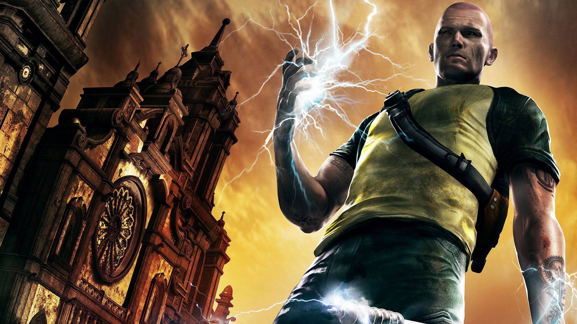 cole mcgrath, коул, infamous 2, электричество