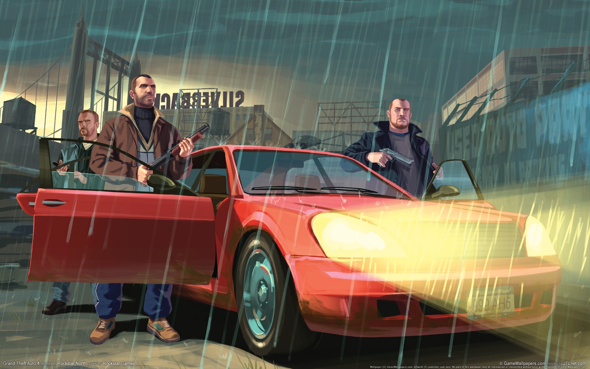 gta iv, разборка, niko bellic