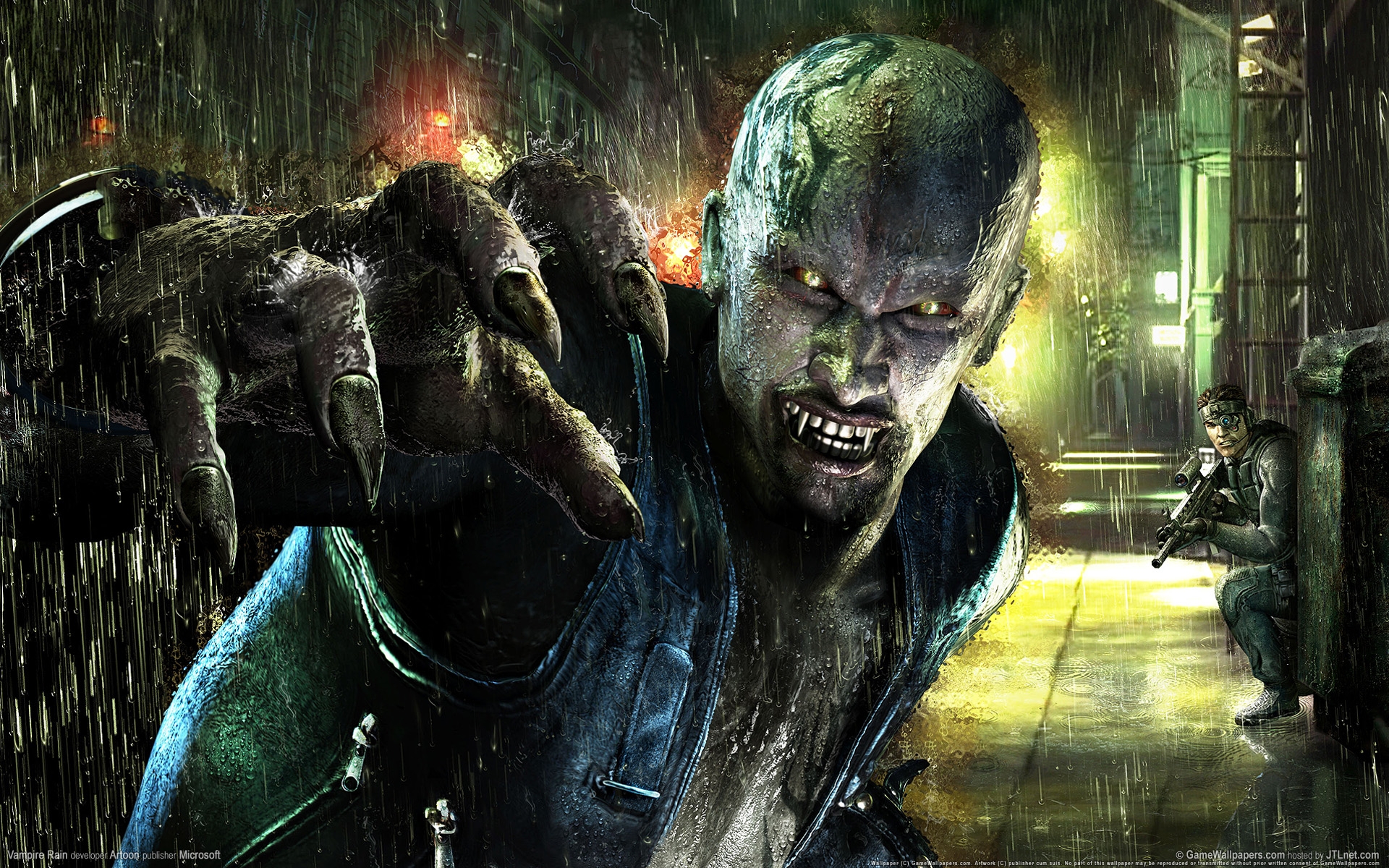 вампир, дождь, vampire rain